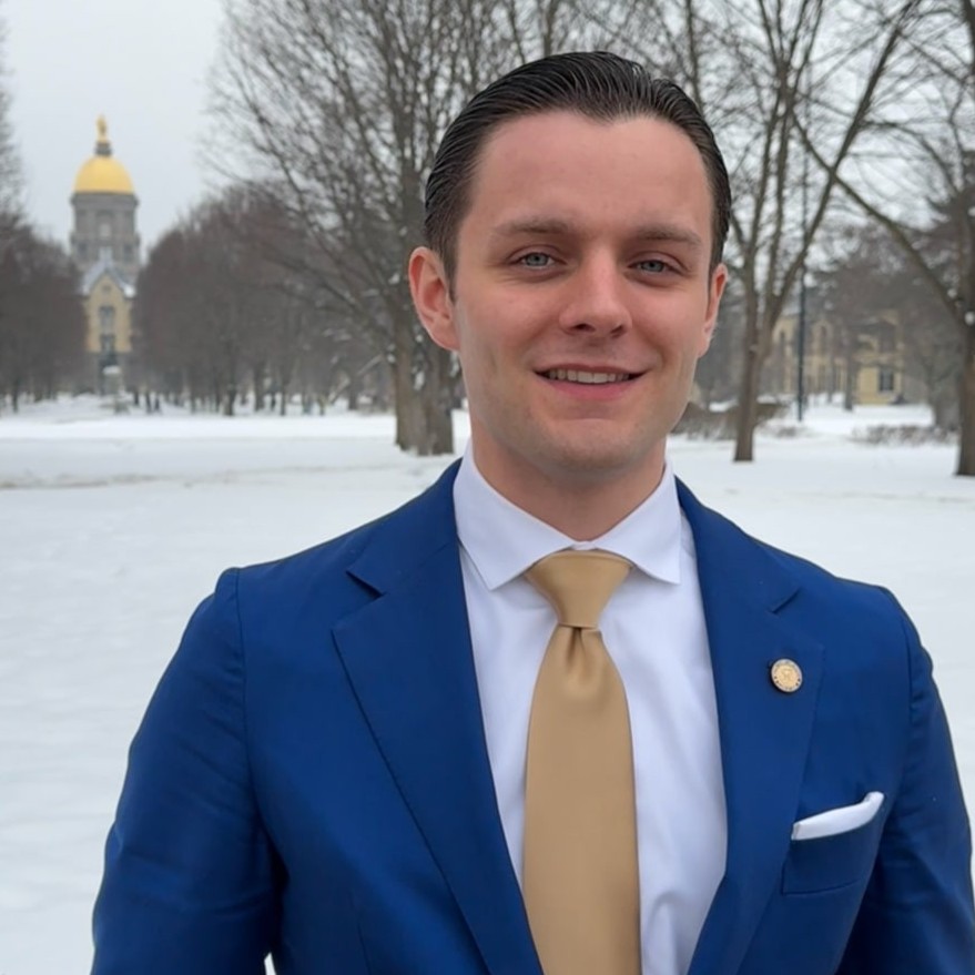 Kale Watchous in a suit